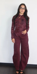 Pantalone Burgundy