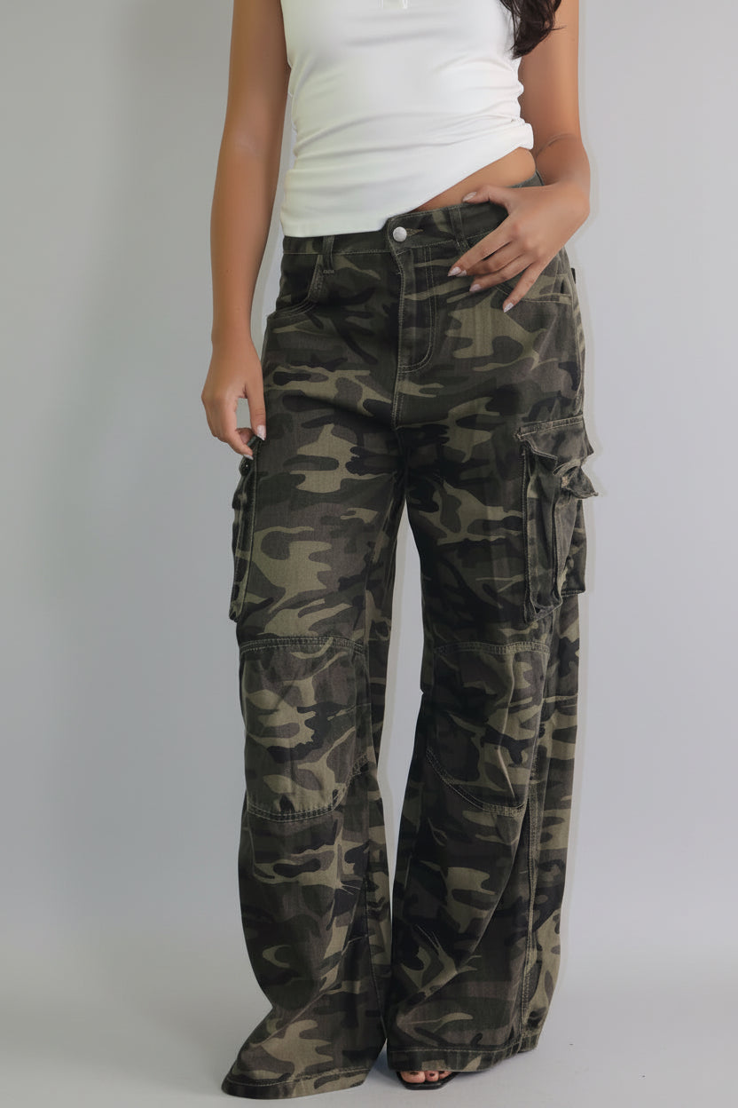 Jeans Cargo Camo