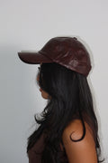 Cappello Visiera Eco pelle